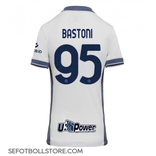 Inter Milan Alessandro Bastoni #95 Replika Bortatröja Dam 2024-25 Kortärmad